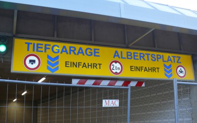 11/12/2015 → Große Neueröffnung Tiefgarage Albertsplatz