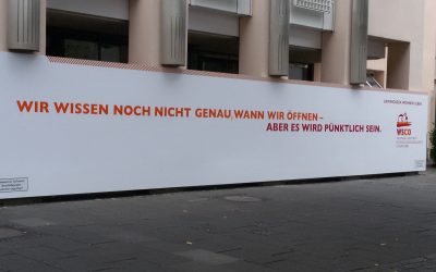 17.11.2017 → Das neue WSCO-Zuhause: Es geht voran in der Mauer 12!