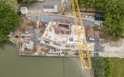 26.08.2019 → Straßenbaumaßnahmen am Bürgerhaus Wüstenahorn