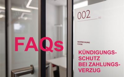 27.03.2020 → Kündigungsschutz bei Zahlungsverzug durch Corona – Häufig gestellte Fragen!