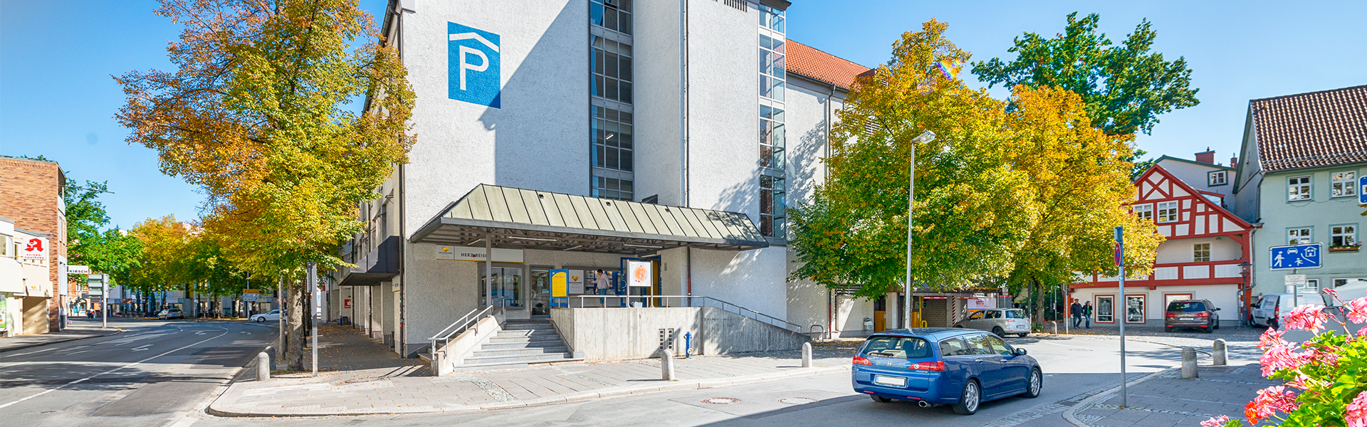Einfahrt PH Post Slider
