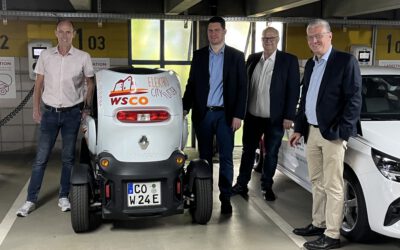 Strom „tanken“ im Parkhaus Zinkenwehr