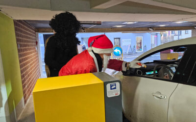 Nikolaus im Parkhaus Mauer