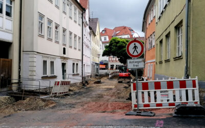 Trotz Baustelle erreichbar!