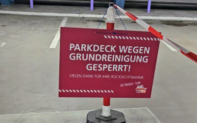 Blitz Blank! – Grundreinigung der Parkhäuser