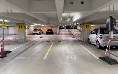 Wichtige Info zur geänderten Einfahrt im Parkhaus Mauer