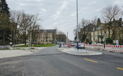 Ernstplatz-Baustelle: Vollsperrung für letzte Arbeiten
